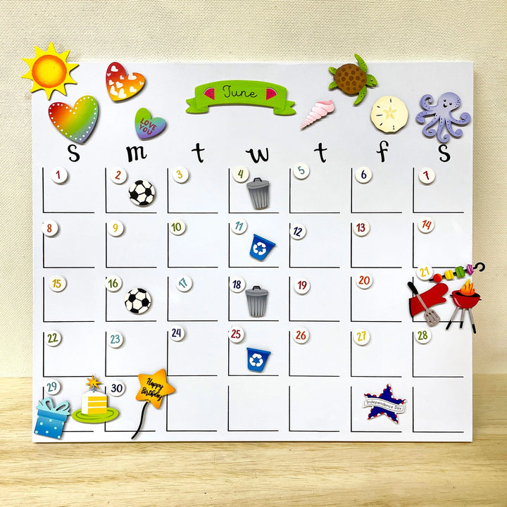 Sea Life Set of 4 Magnets by Roeda