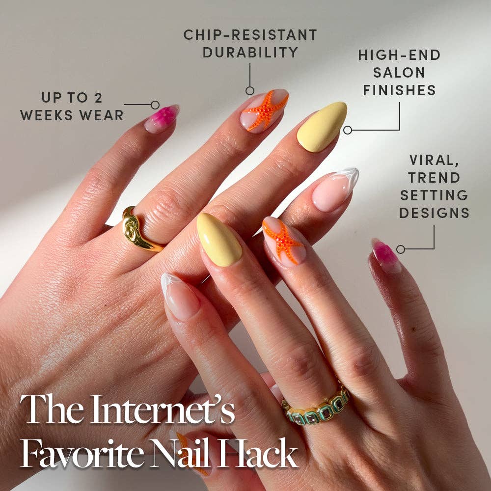 Sunset Tide Press-On Nails by Glamnetic