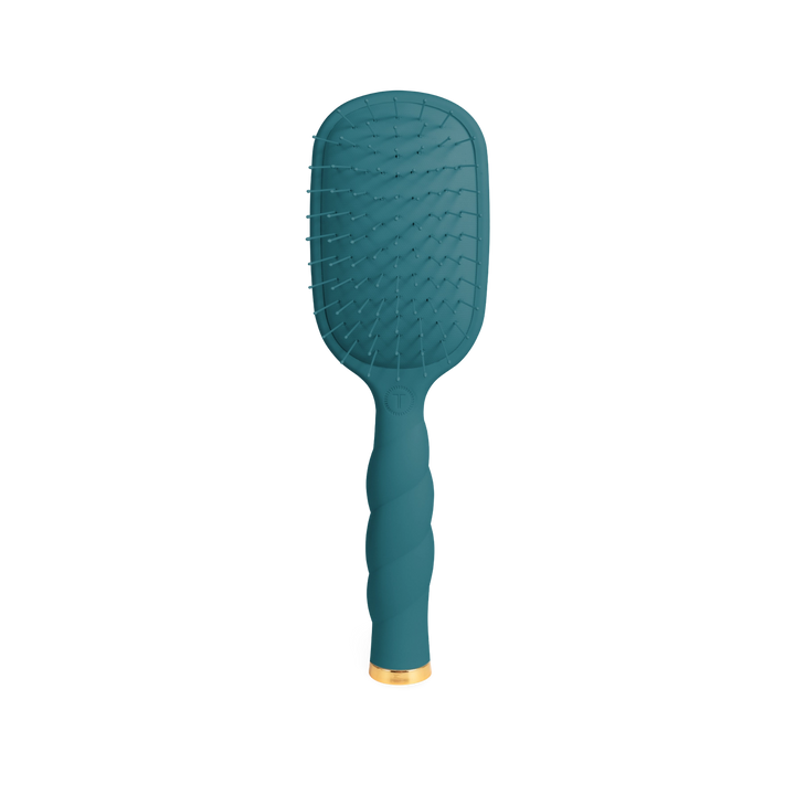 Teal With It Detangler Hair Brush for Fine Hair by Teleties