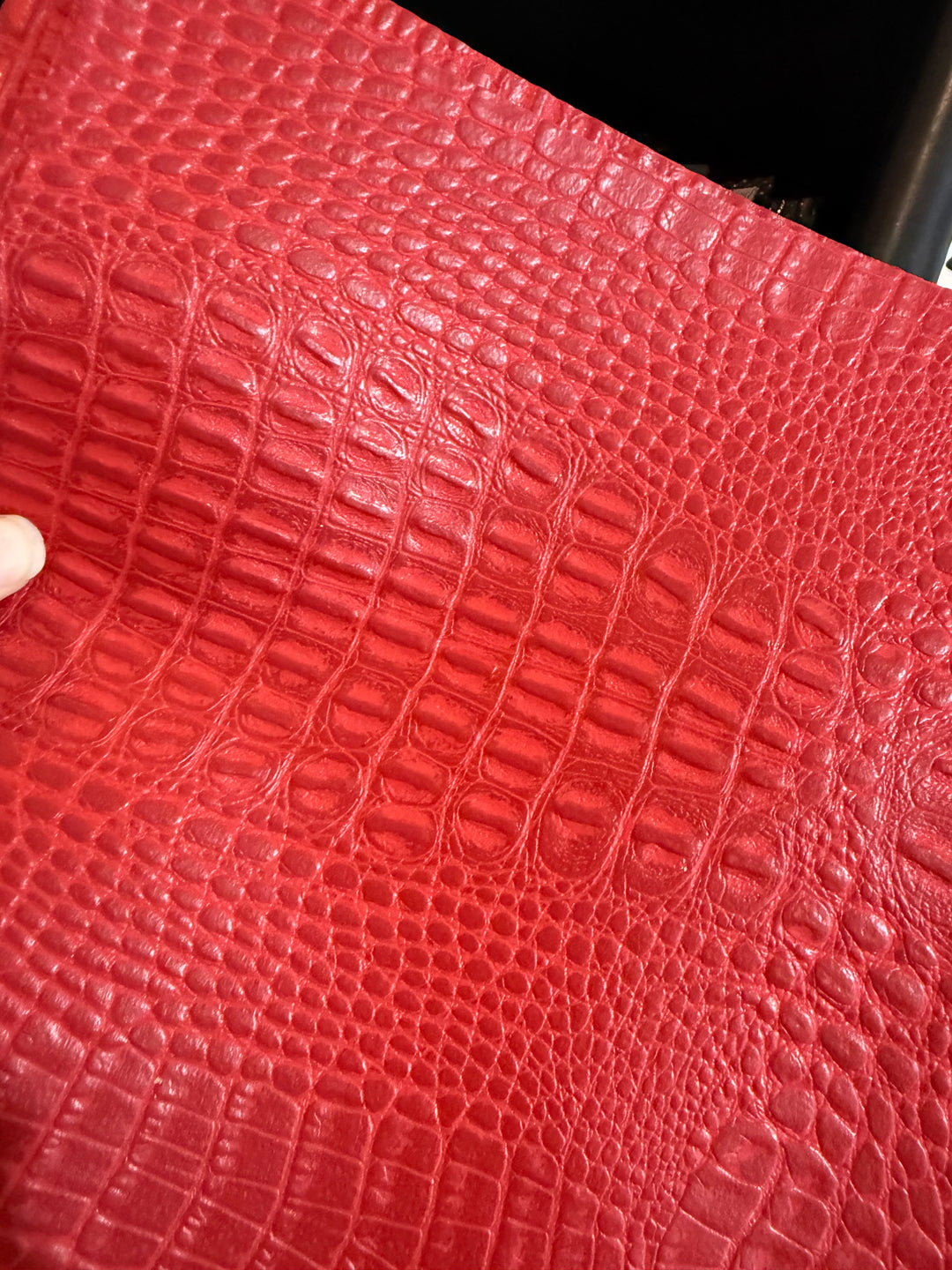 Shade of Red Mini Top Zip Single Ladies ROUND 2 by Makeup Junkie Bags 10/5 (Ships in 4-5 Weeks)