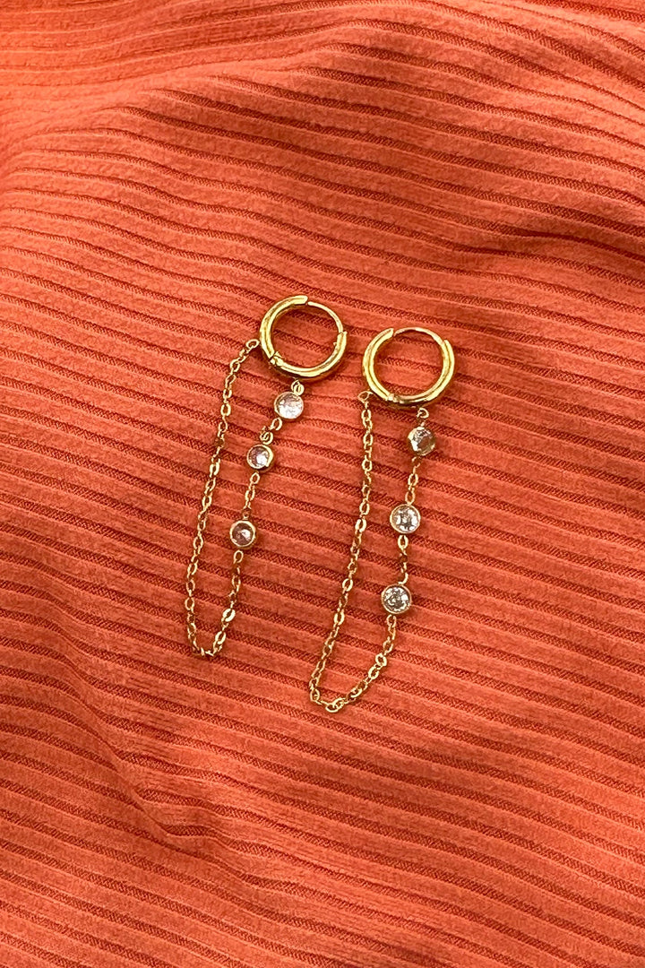 Cascade Hoop Earring by Blakeley