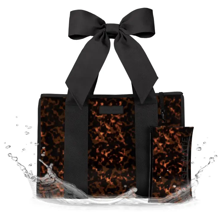 PREORDER: Jelly Tote & Phone Pouch - Tortoiseshell Bow by Case-Mate (Ships in 2-3 Weeks)
