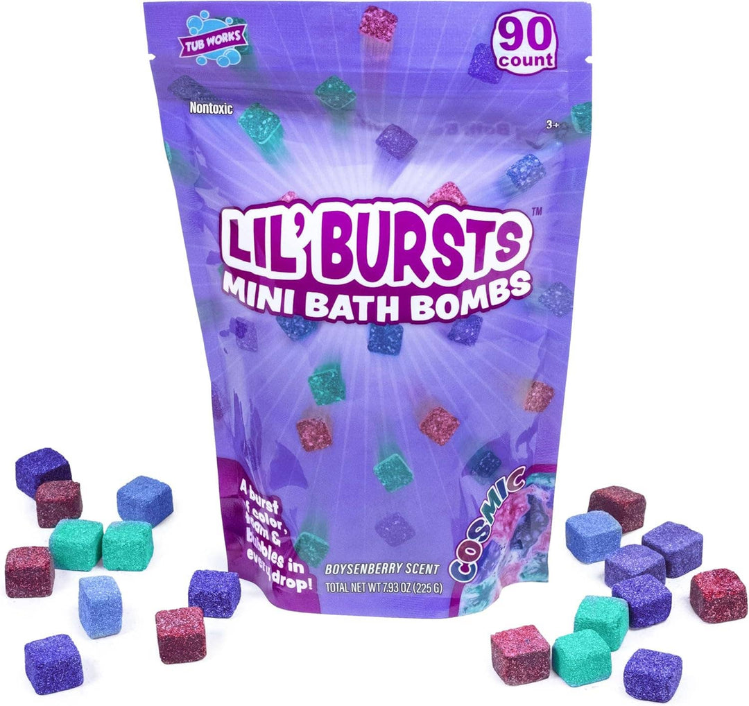 Lil' Bursts™ Mini Bath Bombs - Cosmic by Tub Works