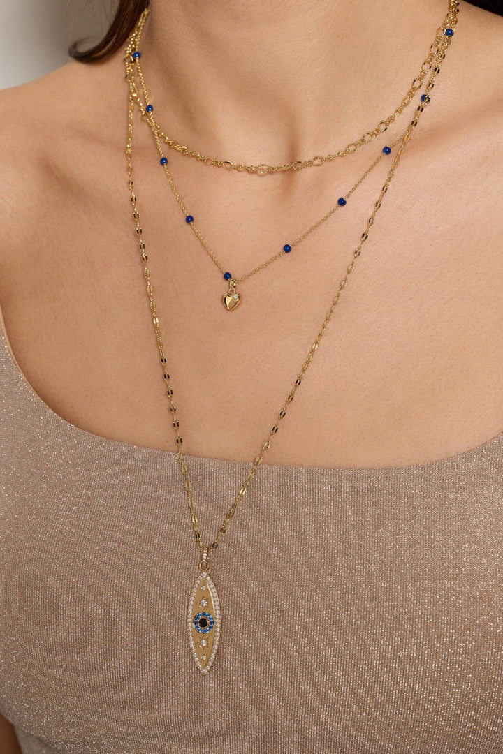 Festival Stranded Evil Eye Necklace by Alex + Ani