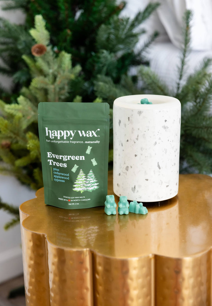 Happy Wax Soy Melts 2 Oz Bag - Evergreen Trees