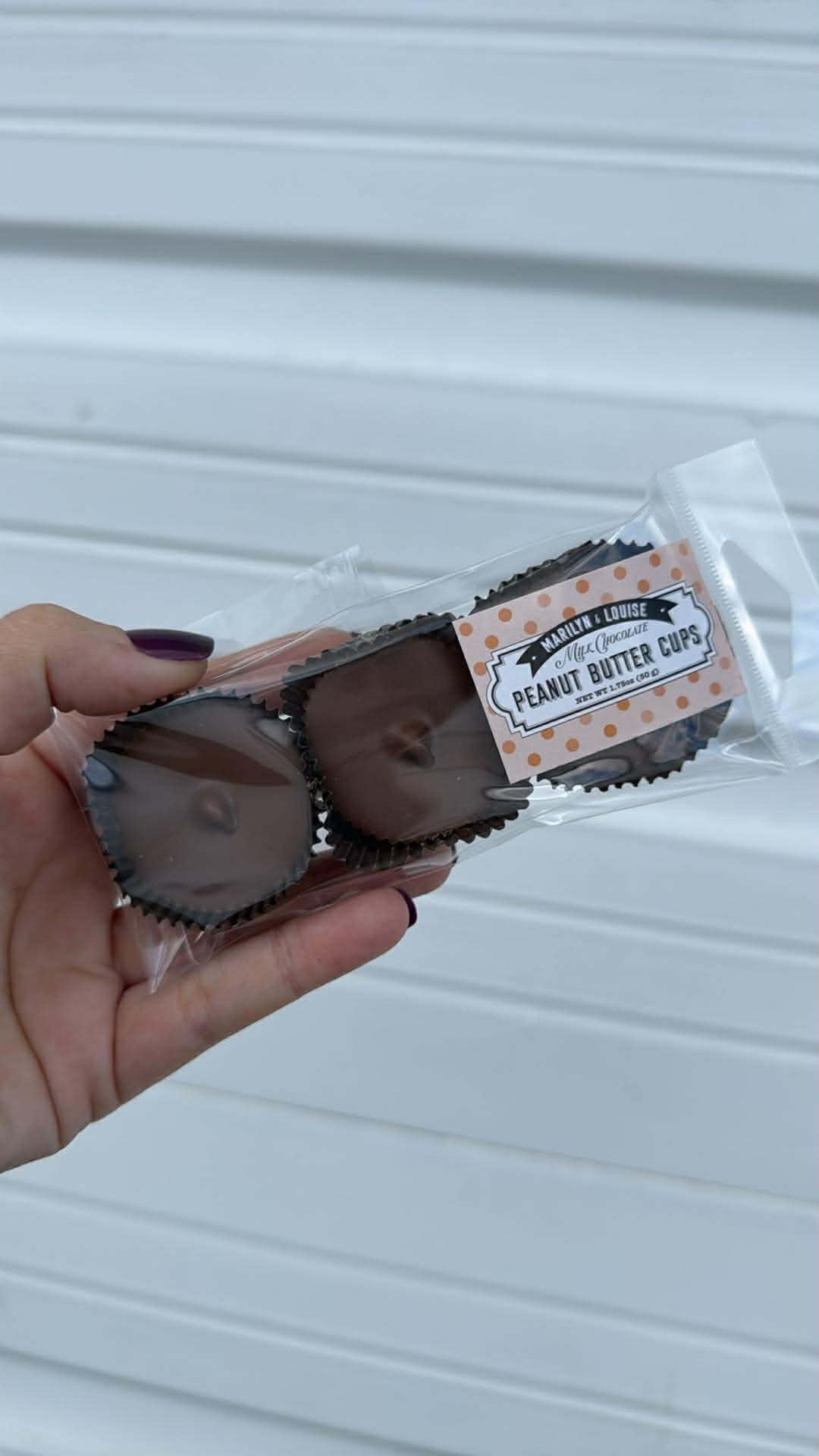 Milk Peanut Butter Cups by Marilyn &amp; Louise