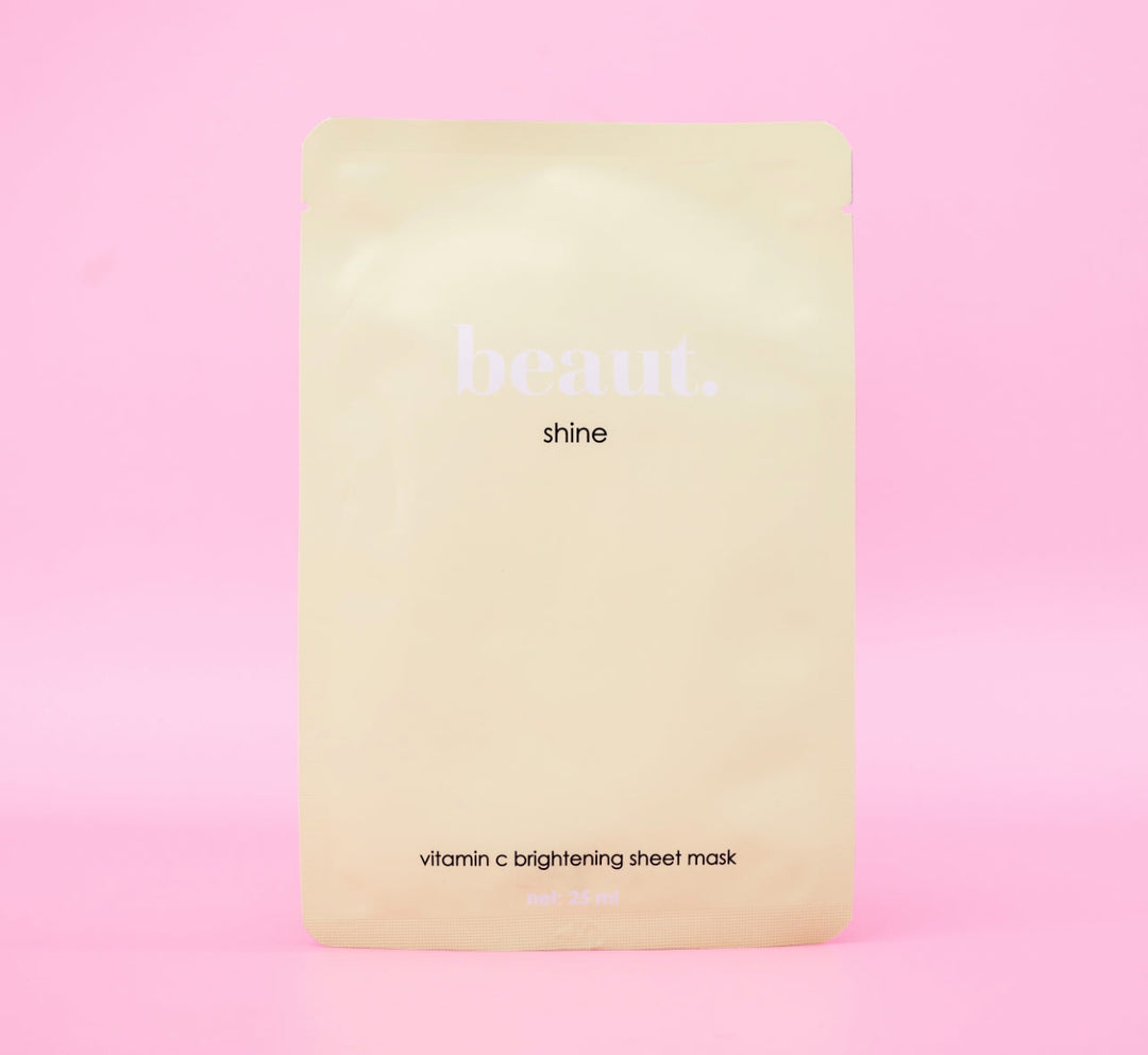 BEAUT BONANZA! shine sheet mask (Ships in 2-3 Weeks)