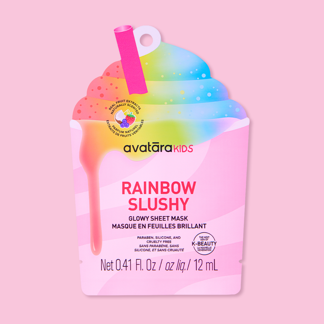 Slushy Kid's Face Mask - Rainbow