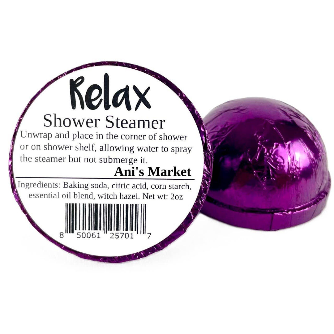 Aromatherapy Shower Steamer - Relax Lavender Bergamot