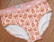 CurveLock Briefs | Christmas Prints by JadyK (Ships in 2-3 Weeks)