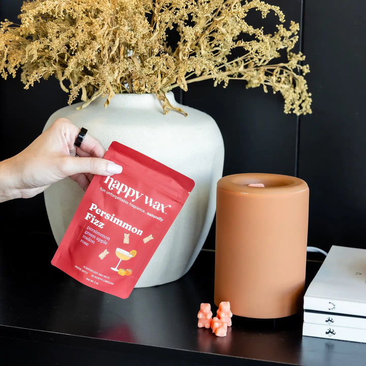 Persimmon Fizz Happy Wax Soy Melts 2 Oz Bag