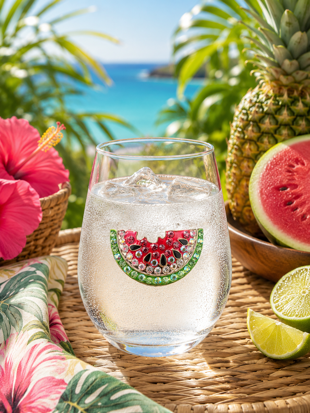 JUNE PREORDER: Watermelon Stemless by the Queens Jewels (Ships in 2-3 Weeks)