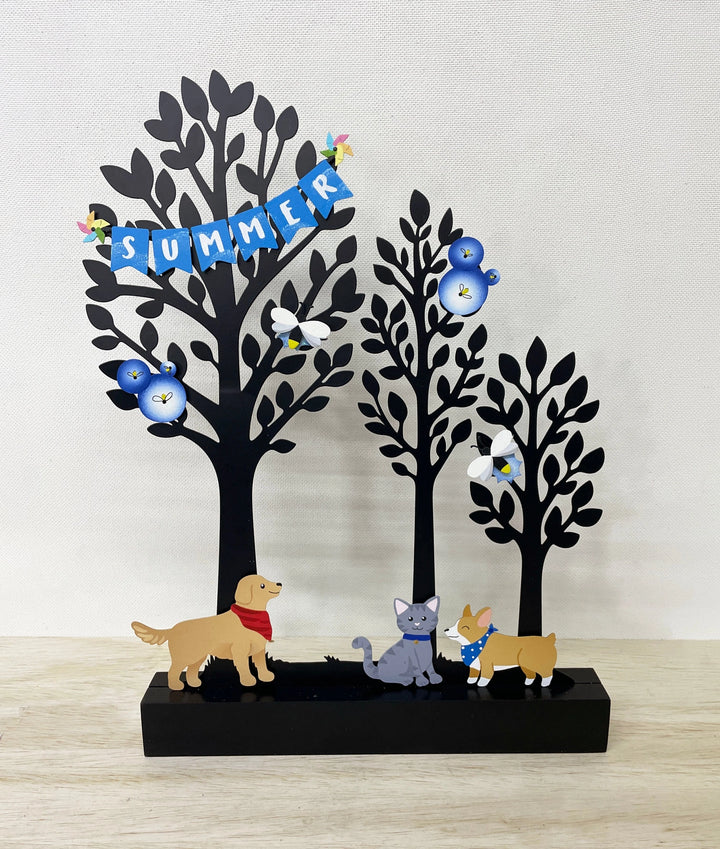 Corgi Dog with Bandana Magnet by Roeda