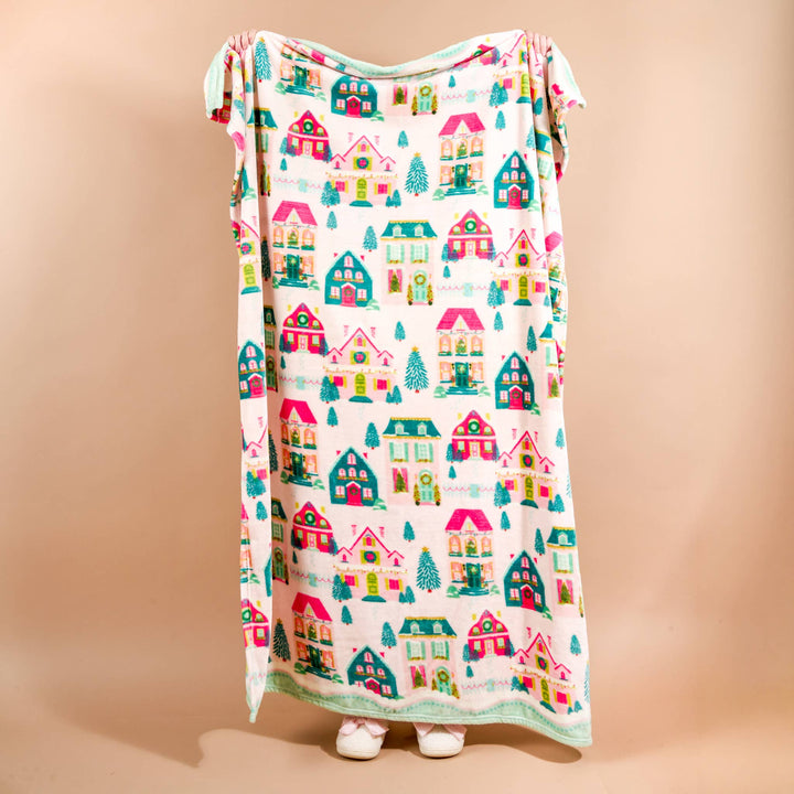 Snuggle Up Plush Blanket - Sugarplum Lane by The Darling Effect