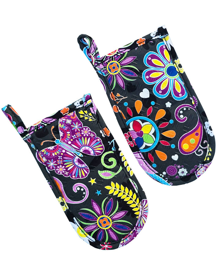 Pop Floral Silli Pot Handle Set of 2