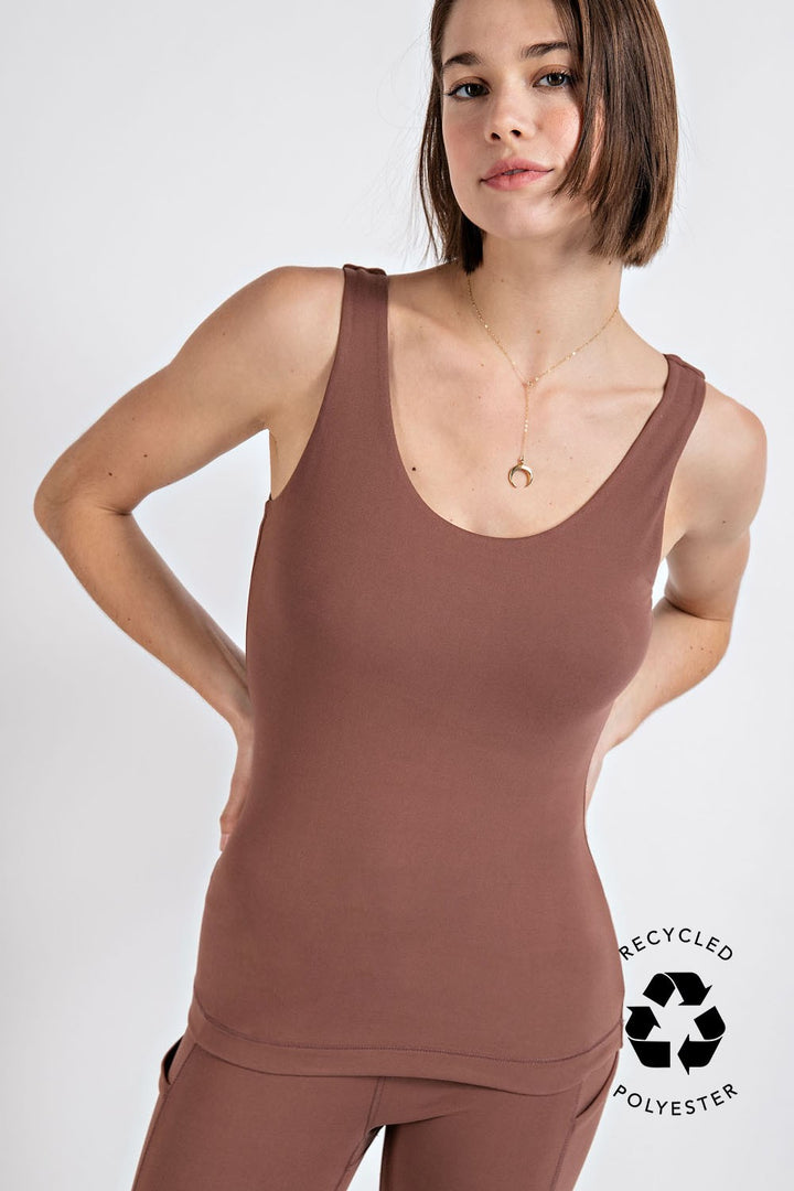 Final Sale: Smooth Move Butter Soft Tank Top by Rae Mode