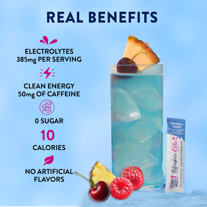 Refresher Stix Drink Mix 16 ct - Tropical Punch