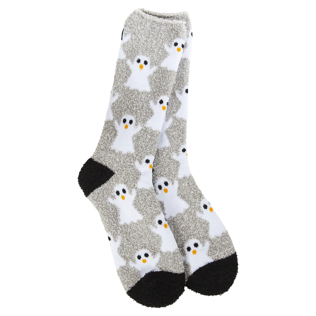Little Ghosties Cozy Crew Socks by World's Softest Socks