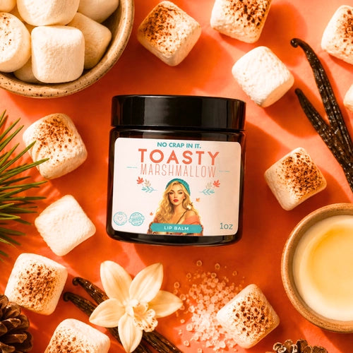 Lip Balm - Toasted Marshmallow by No Crap In It (PREORDER: Ships in 2-3 Weeks)
