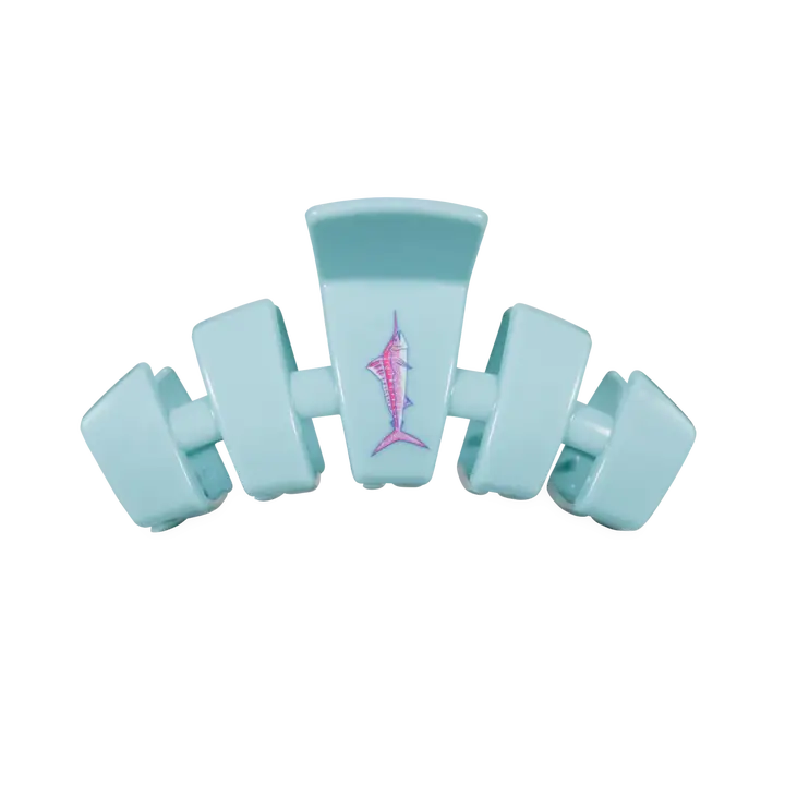 Medium Teleties Claw Clip - Laine Snow Catch of the Day