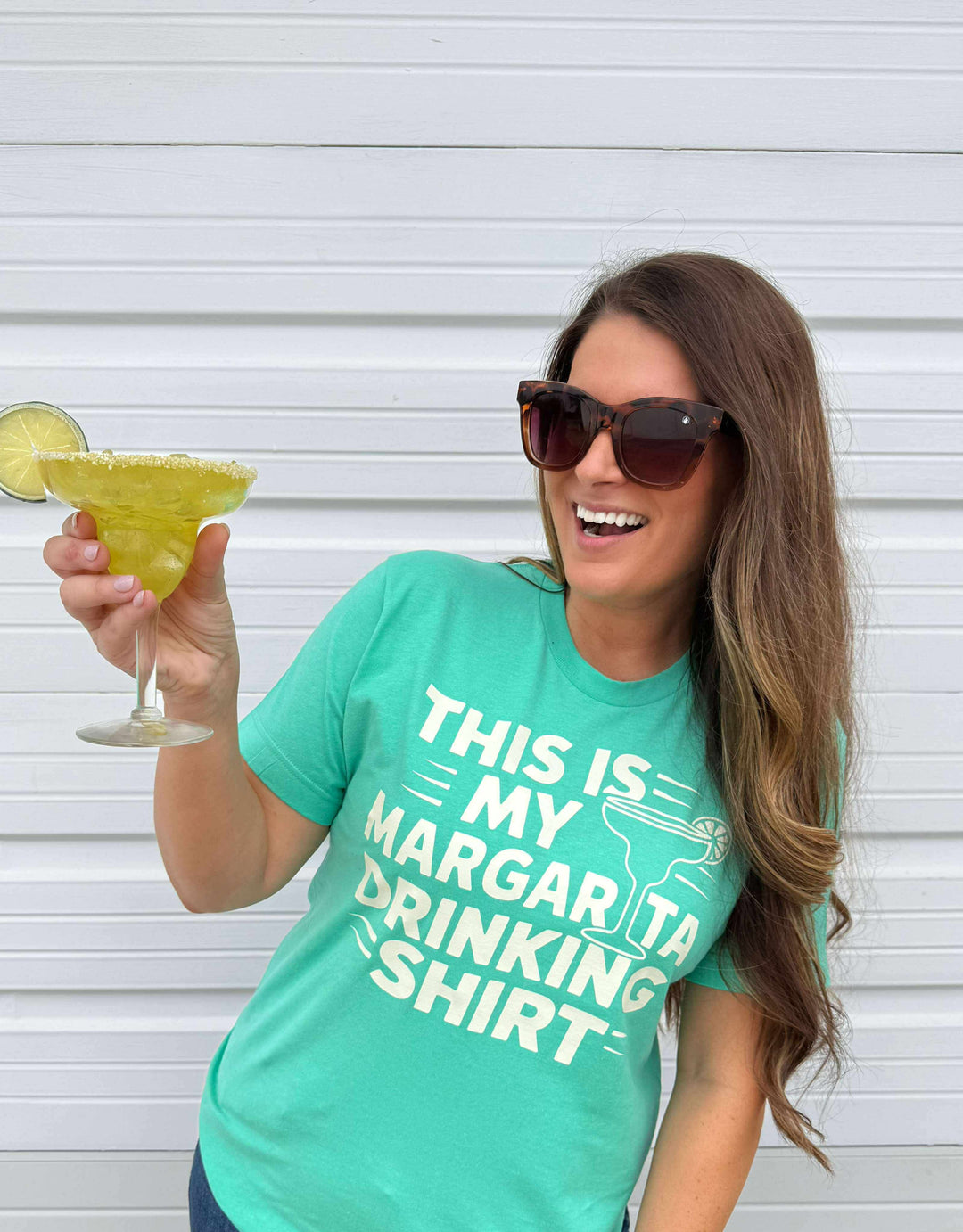 by PrepO: 'This is My Margarita Drinking Shirt' Graphic Tee (Ships in 1-2 Weeks)