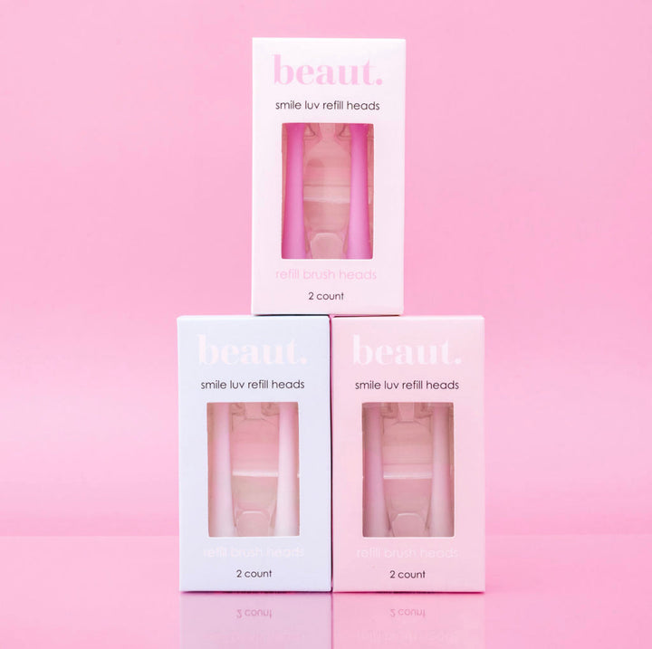 BEAUT BONANZA! refill brush heads smile luv toothbrush (Ships in 2-3 Weeks)