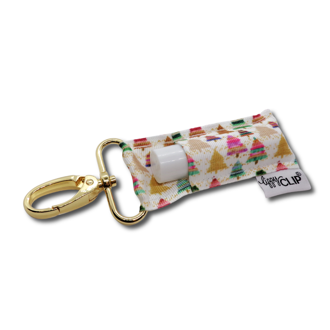 Tinsel and Trees LippyClip® Lip Balm Holder (PREORDER: Ships in 2-3 Weeks)