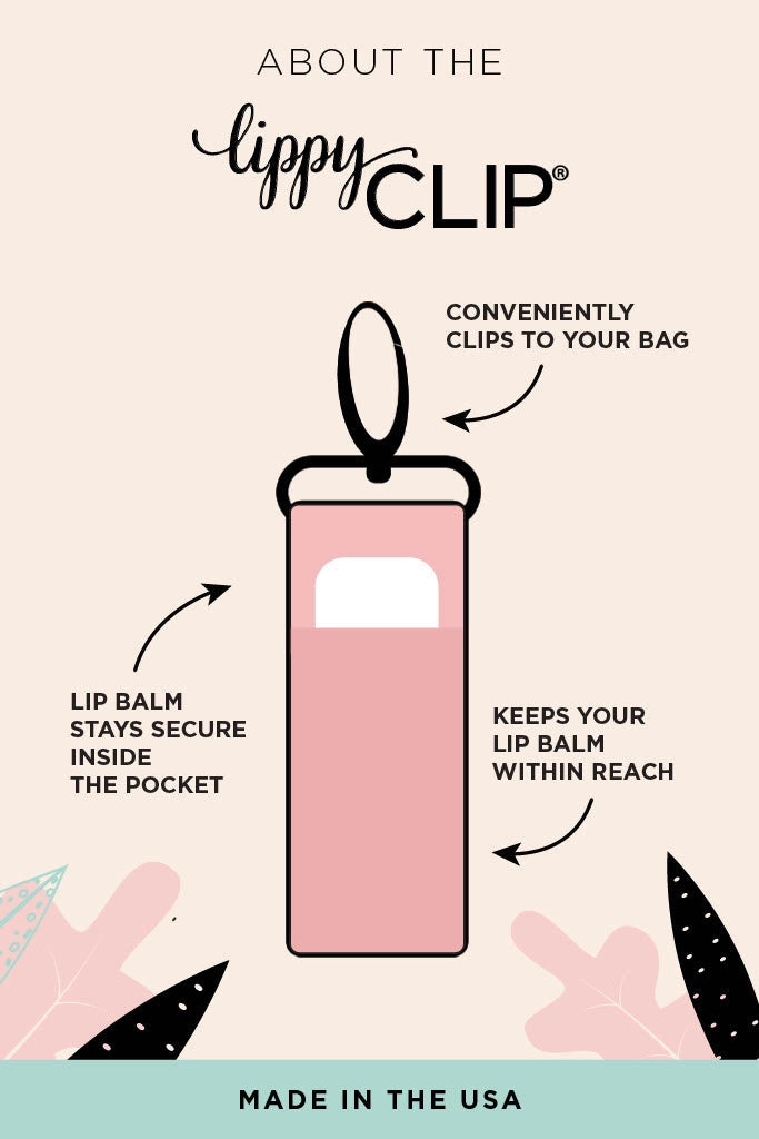 Butterflies LippyClip® Lip Balm Holder