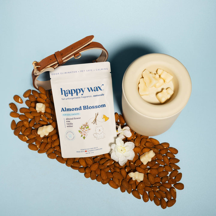 Happy Wax Soy Melts 2 Oz Bag - Almond Blossom Pet Odor Eliminator