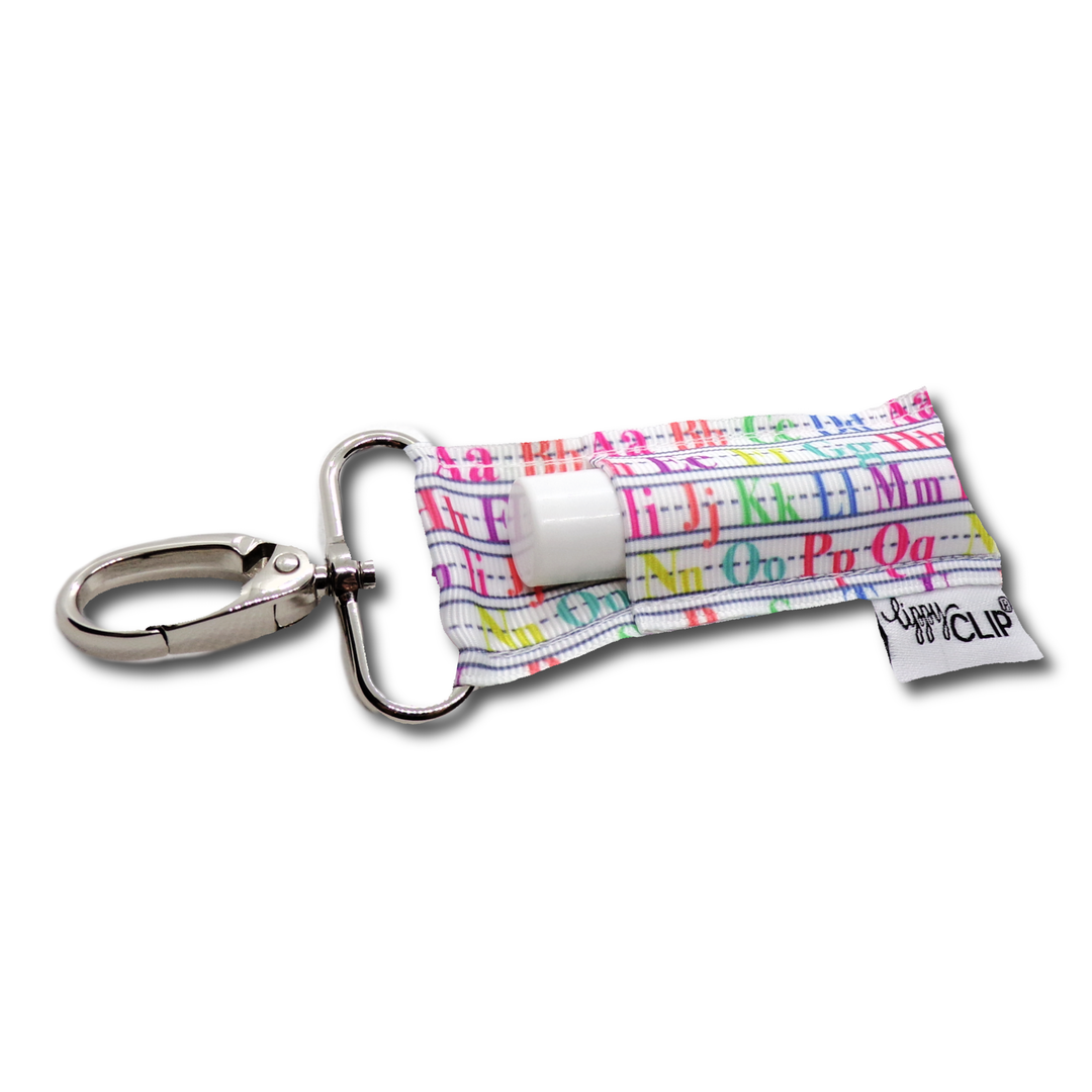 Alphabet LippyClip® Lip Balm Holder (PREORDER: Ships in 2-3 Weeks)