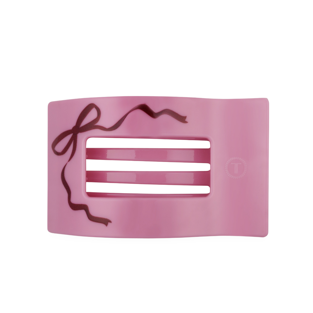 Large Teleties Flat Rectangle Clip - Just Add a Bow