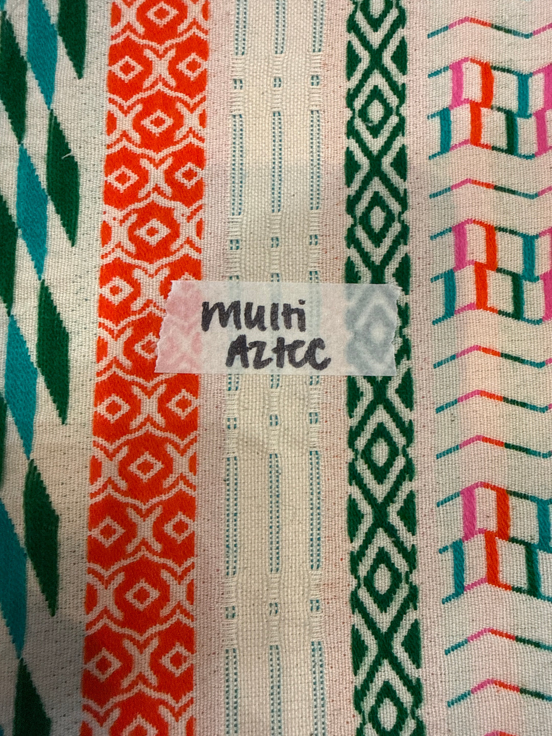 MJ TX PREPO SINGLE LADIES: Multi Aztec Mini Top Zip by Makeup Junkie (Ships in 3-4 Weeks)
