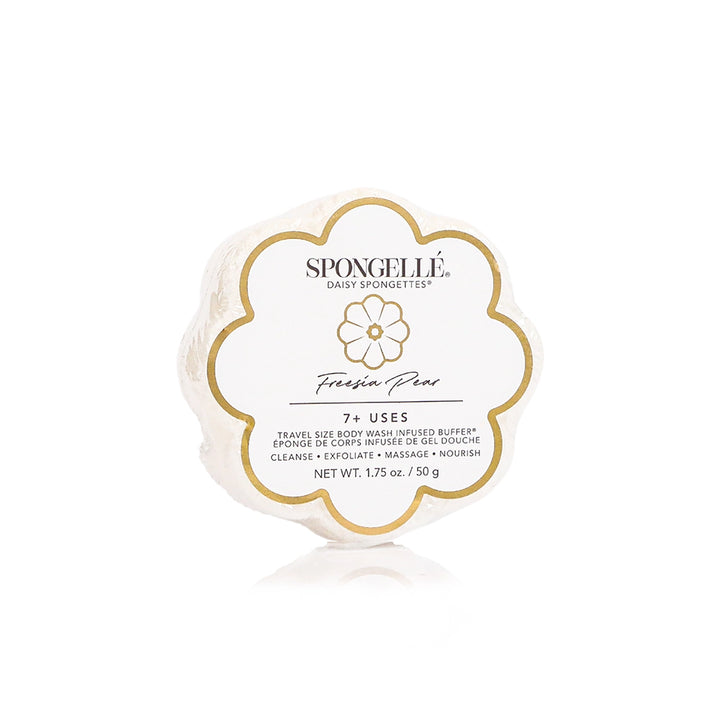 Daisy Travel Body Wash Buffer - Freesia Pear