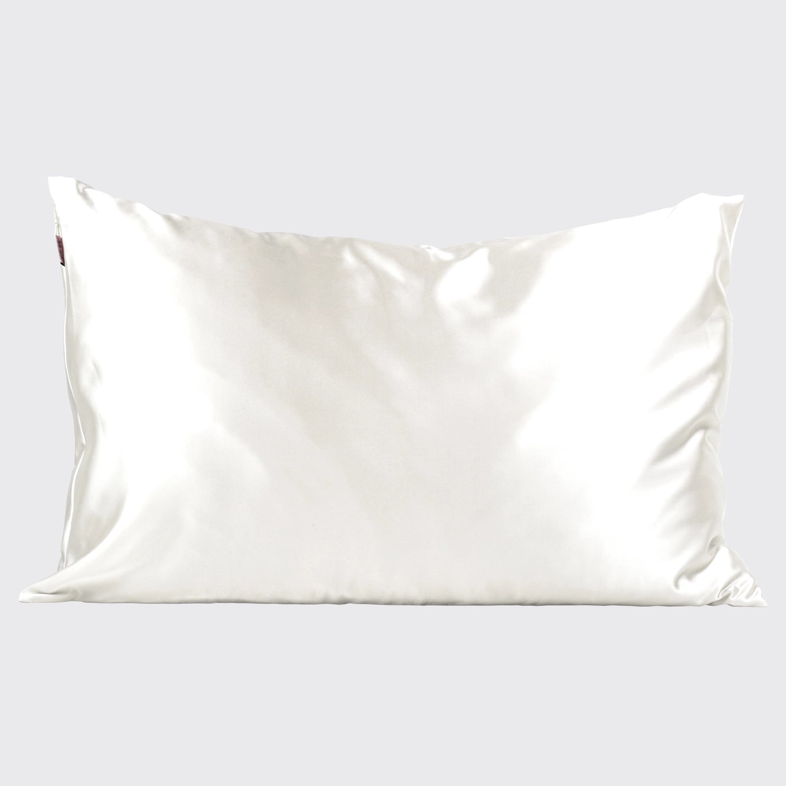 Satin Standard Size Pillowcase - Ivory