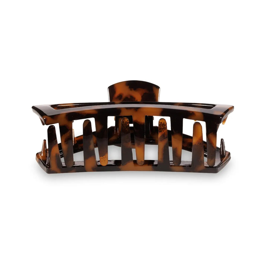 Small Teleties Open Claw Clip - Tortoise