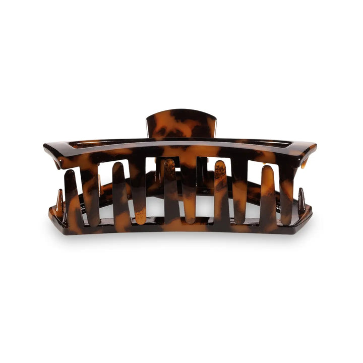 Small Teleties Open Claw Clip - Tortoise