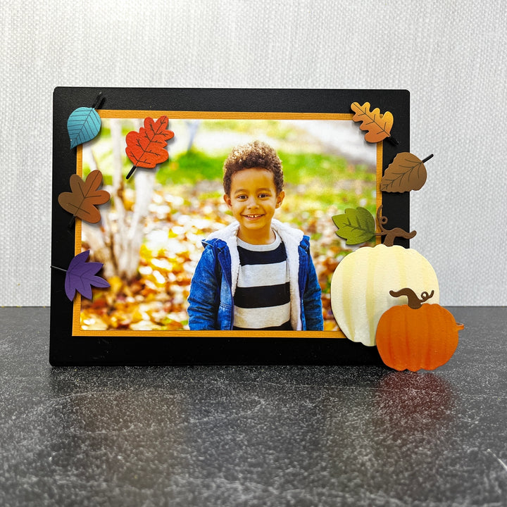 Pumpkin Foldover Magnet by Roeda