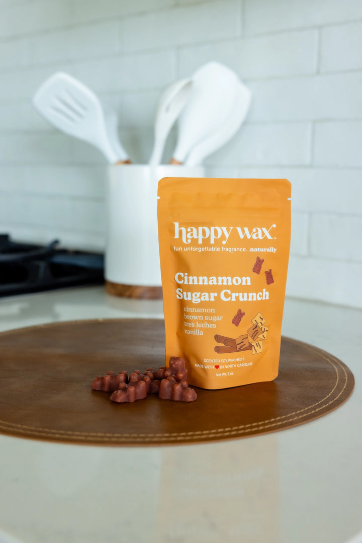 Cinnamon Sugar Crunch Happy Wax Soy Melts 2 Oz Bag
