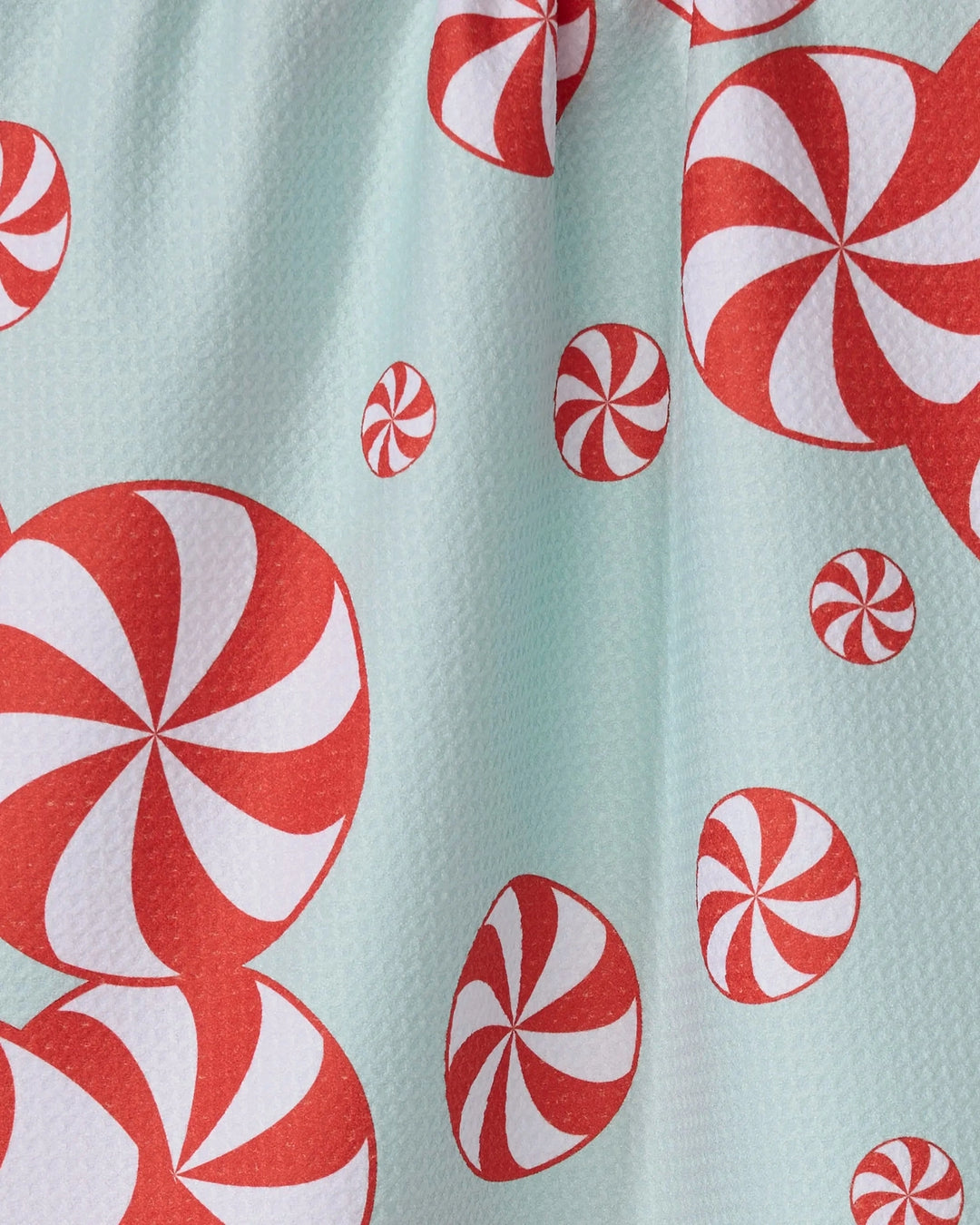 Peppermint Swirl Tea Towel By Geometry