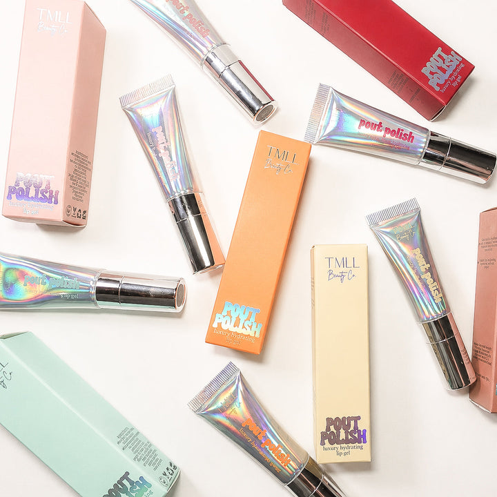 Pout Polish Luxury Hydrating Lip Oil by TMLL Beauty Co. (PREORDER: Ships in 2-3 Weeks)