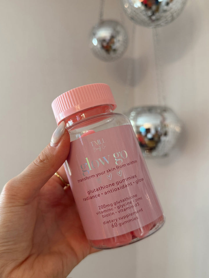 Glow Go Glutathione Gummies by TMLL Beauty Co. (PREORDER: Ships in 2-3 Weeks)