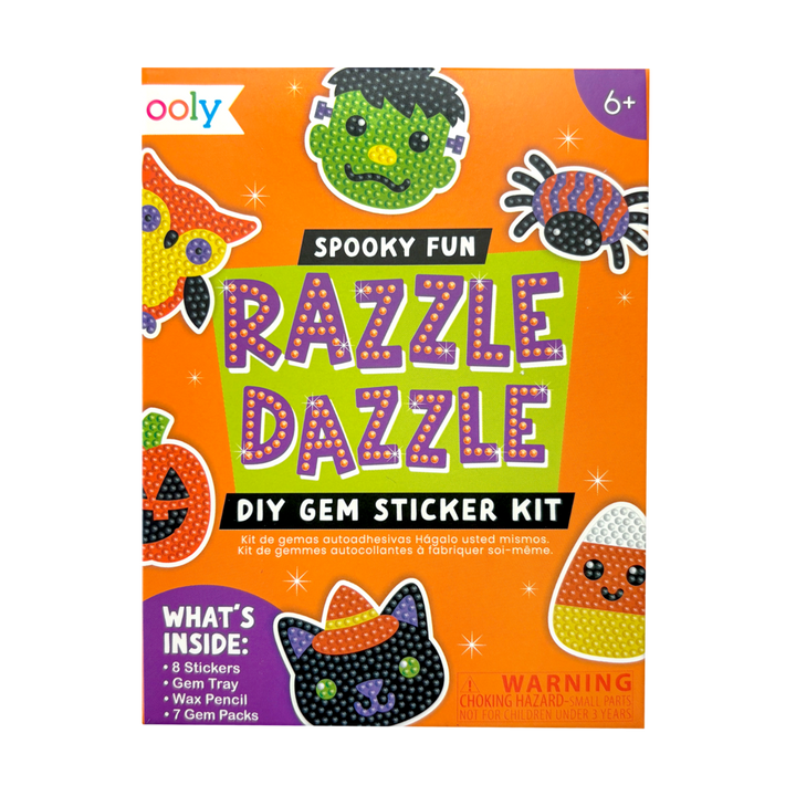 Mini Razzle Dazzle DIY Gem Sticker Kit - Spooky Fun