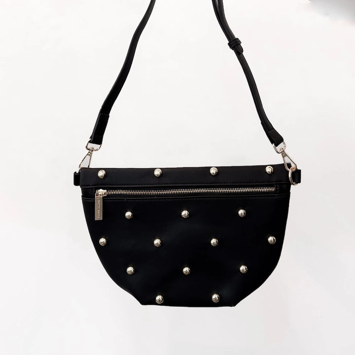 Chic Gold Studded Westlyn Bum Bag by Pretty Simple