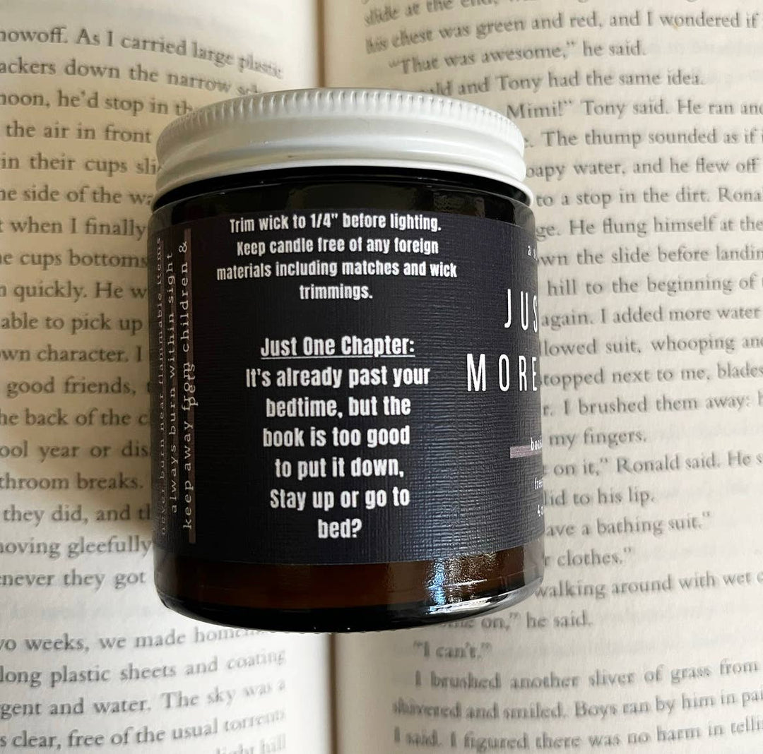 Bookish Candle - Just One More Chapter