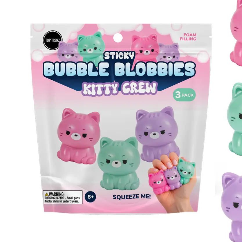 Sticky Bubble Blobbies - Kittens