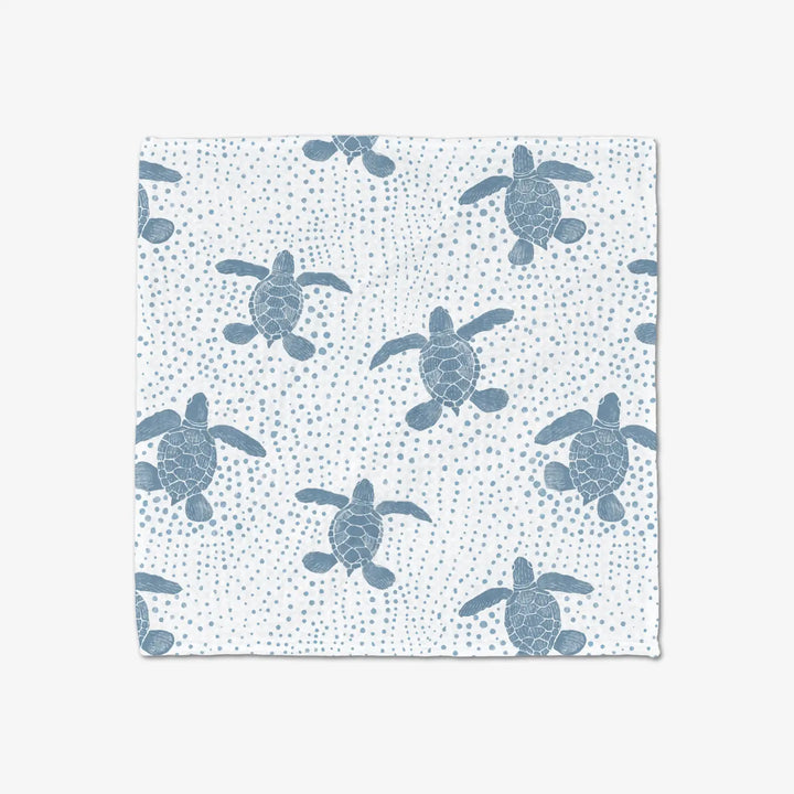 Sea Turtles Luxe Washcloth Set By Geometry