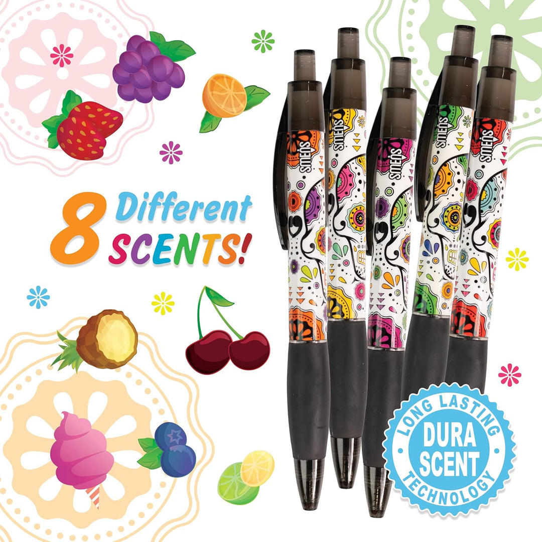 Sugar Skull Scented Pen 8 Pack