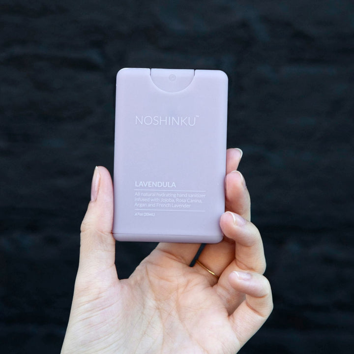 Refillable Moisturizing Hand Sanitizer - Lavendula by Noshinku