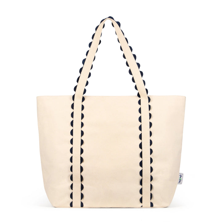 Nantucket Beach Tote - Navy Natural