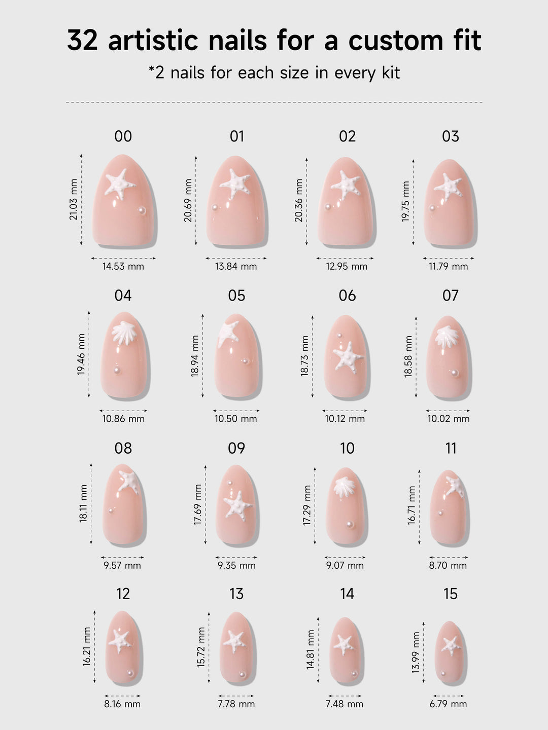 I Collect Sea Life Press-On Nails by Celebritips